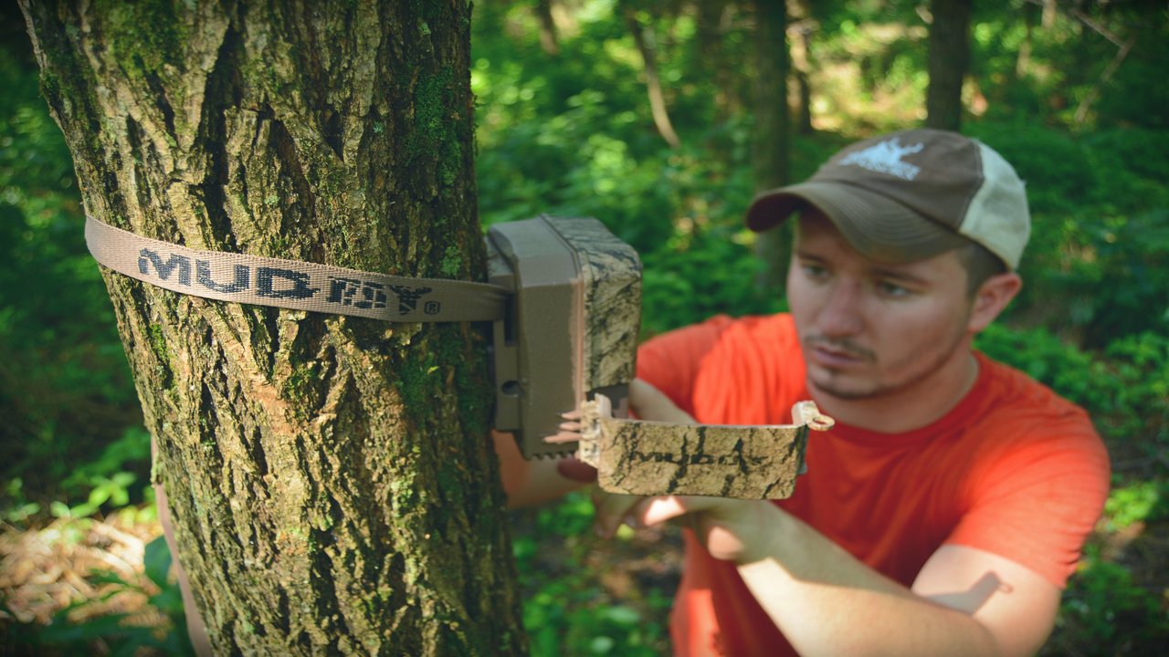 setting up a trail camera